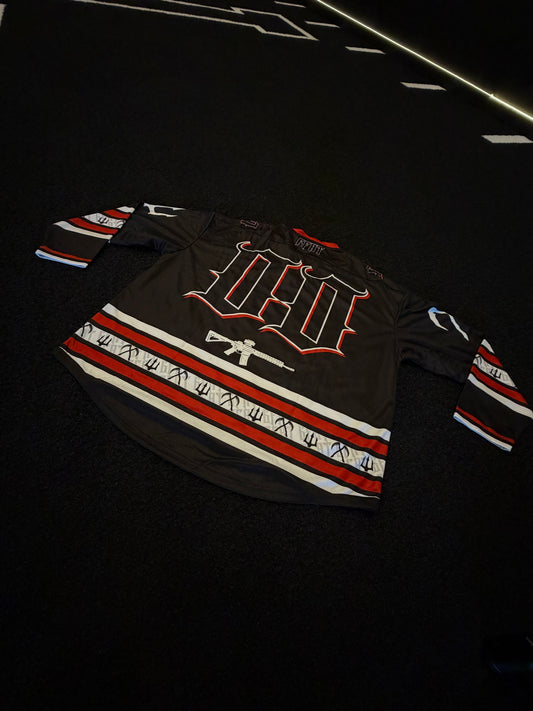 6FAT– GUN EM’ Z/ROO CAMO HOCKEY JERSEY