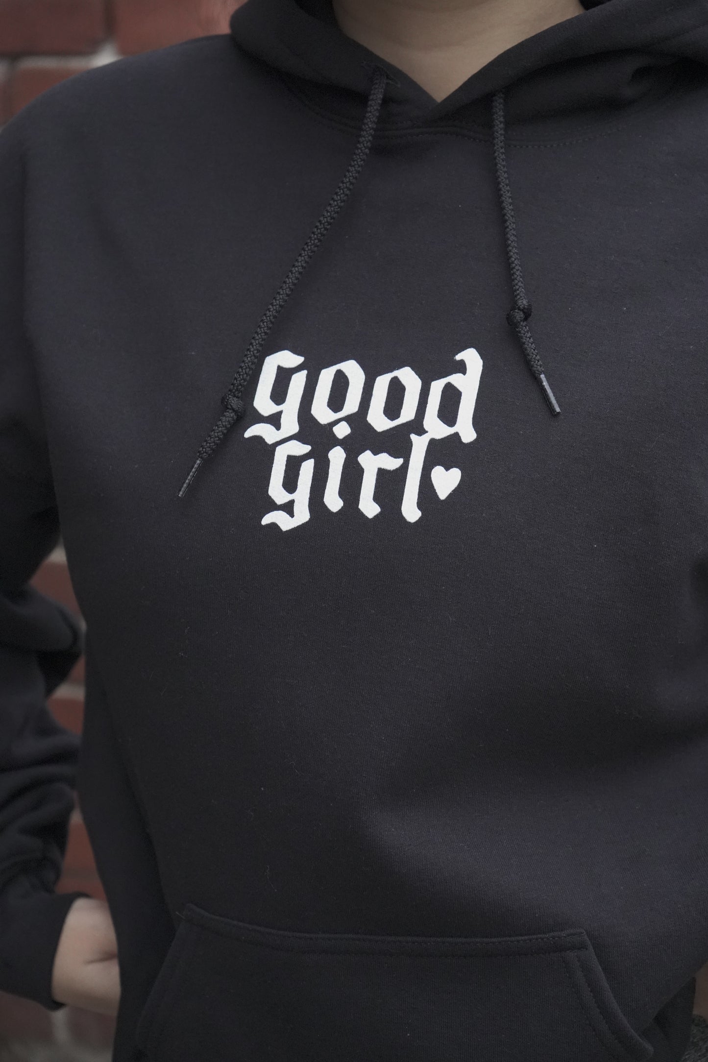 6FAT Good Girl Hoodie - Black