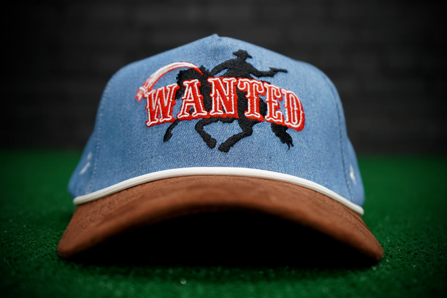 6FAT- Country WANTED COWBOY (DENIM)