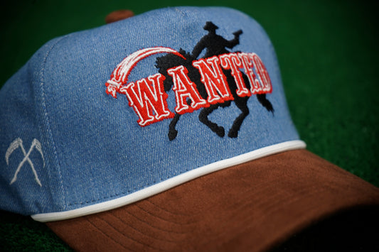 6FAT- Country WANTED COWBOY (DENIM)