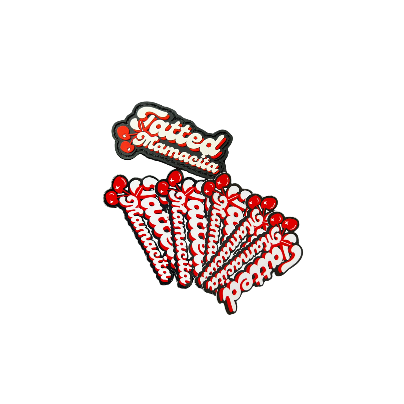 Tatted Mamacita Velcro Patch & Sticker Pack