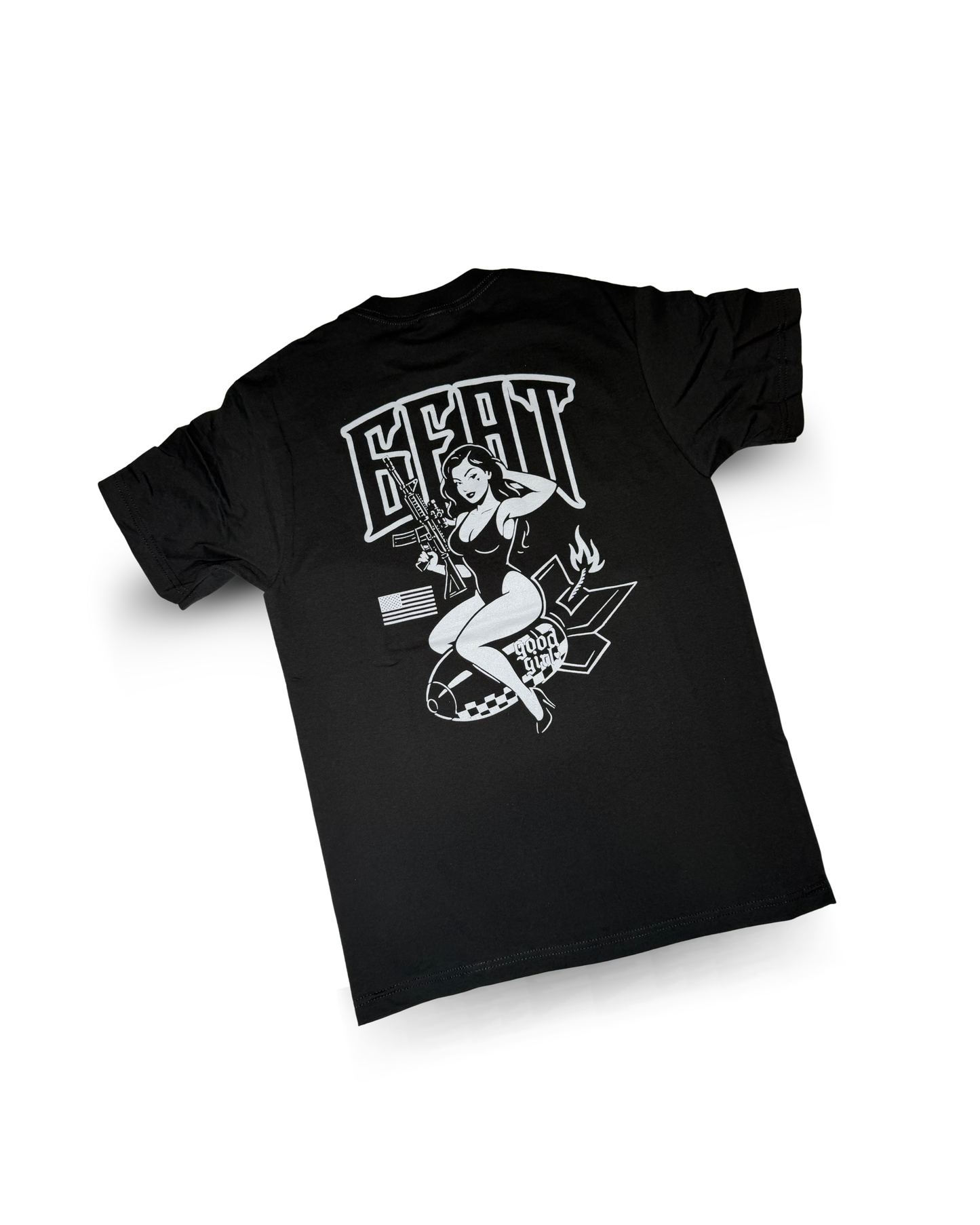 6FAT GOOD GIRL VENE DROP TEE